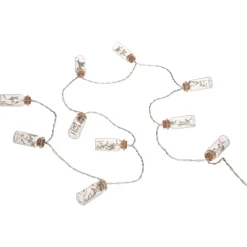 Guirlande LED 10 fleurs, pile