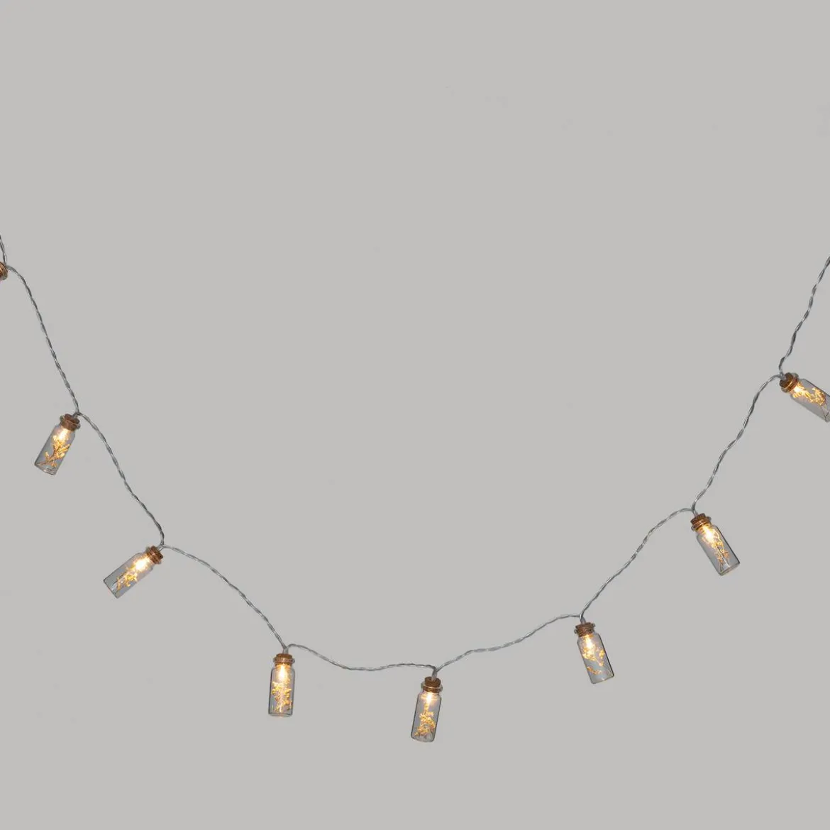 Guirlande LED 10 fleurs, pile