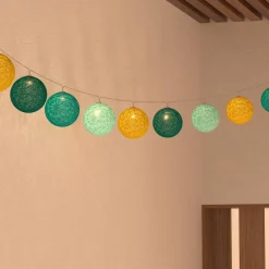 Guirlande lumineuse d'extérieur solaire