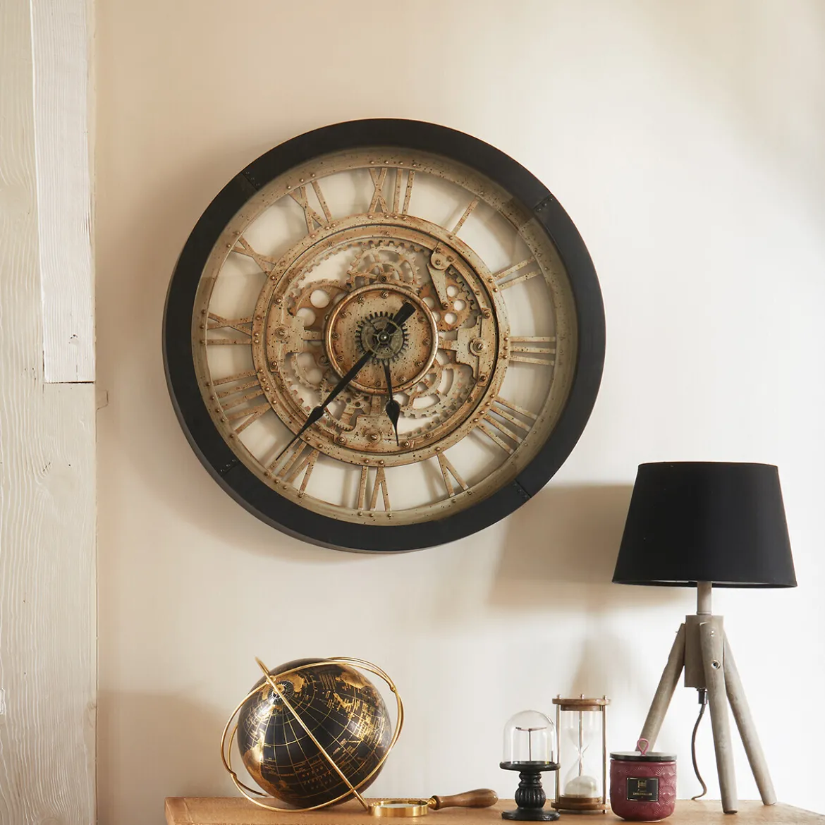 Horloge mécanique "Ivy"