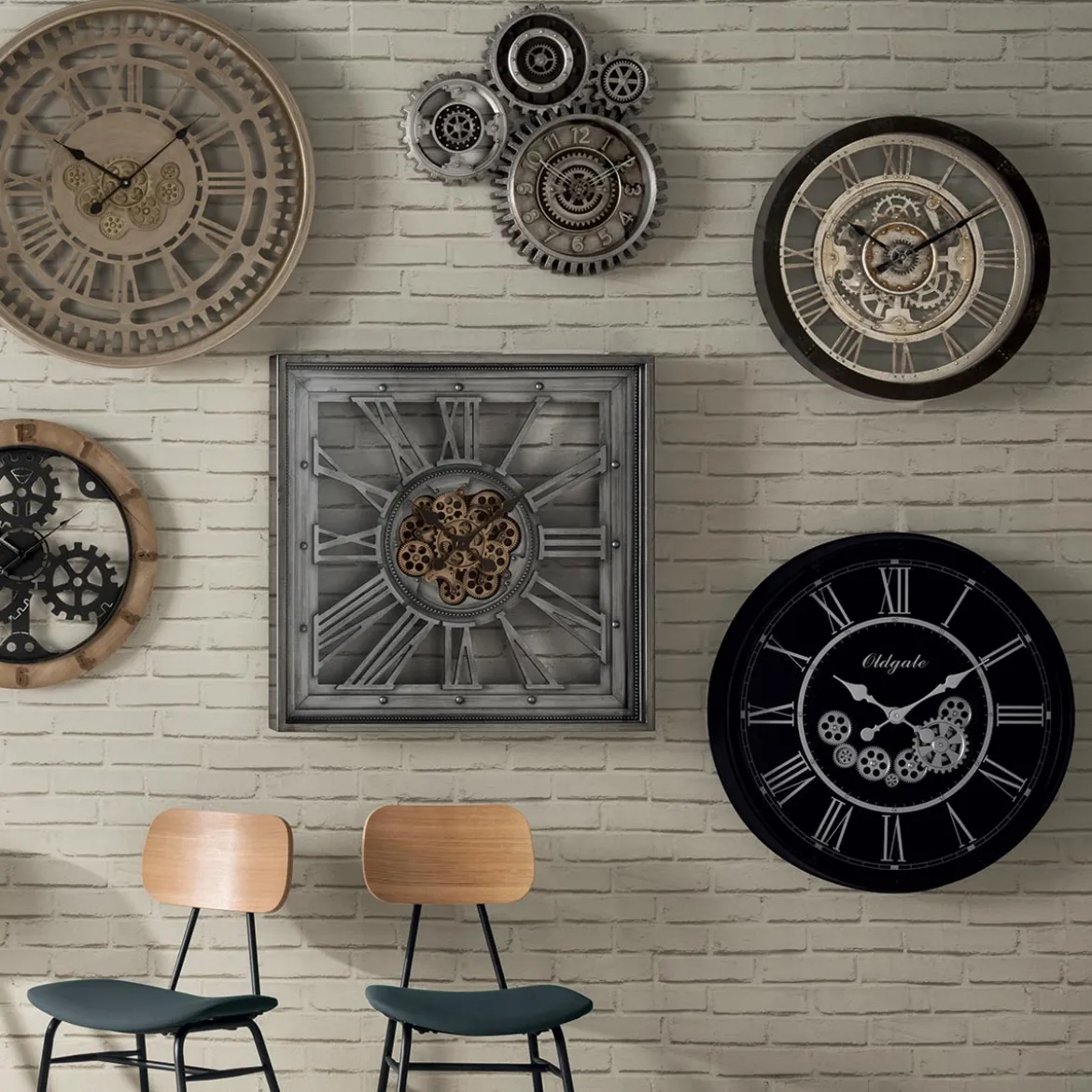 Horloge mécanique "Ivy"