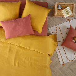 Housse de couette "Linah", lin lavé
