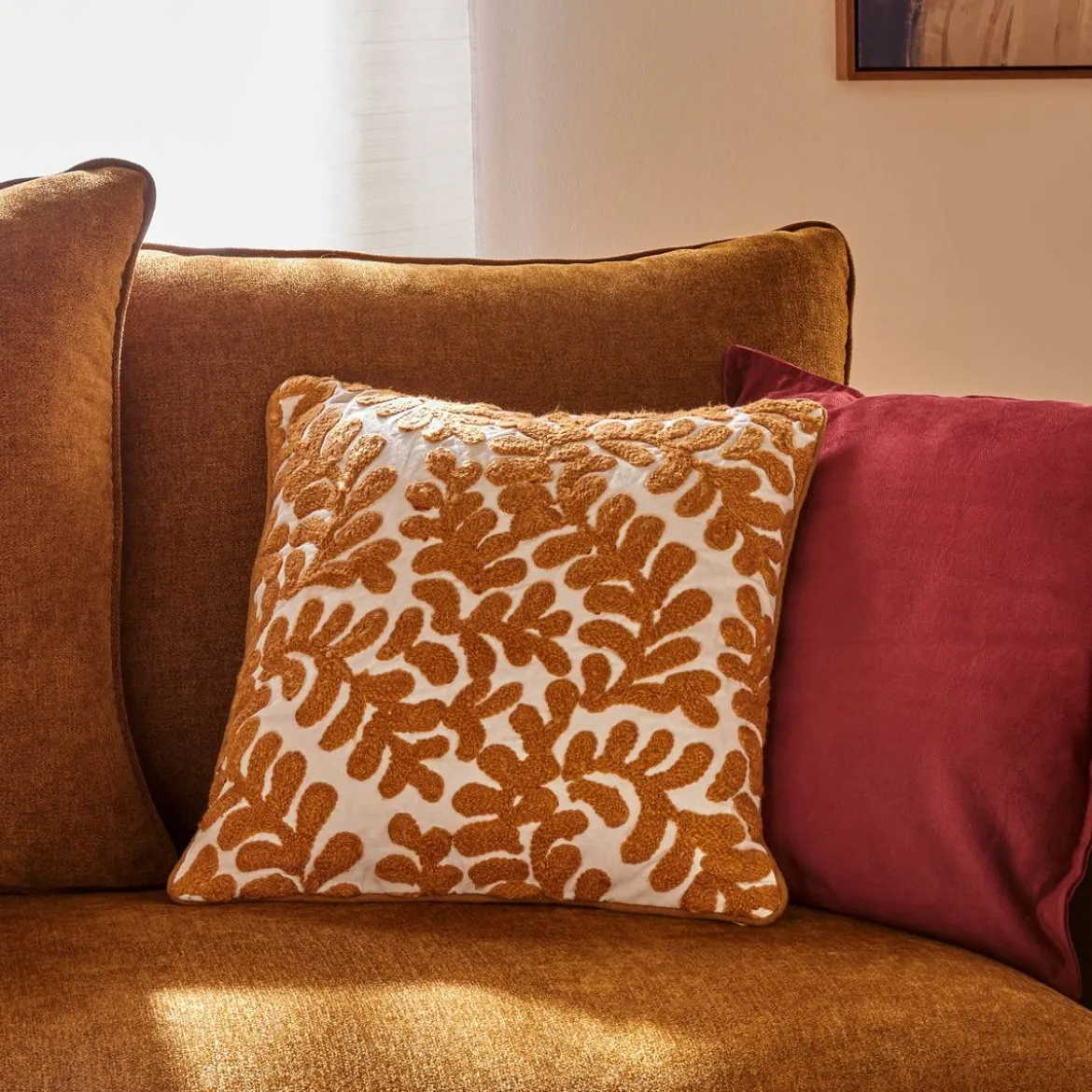 Housse de coussin "Sienna"