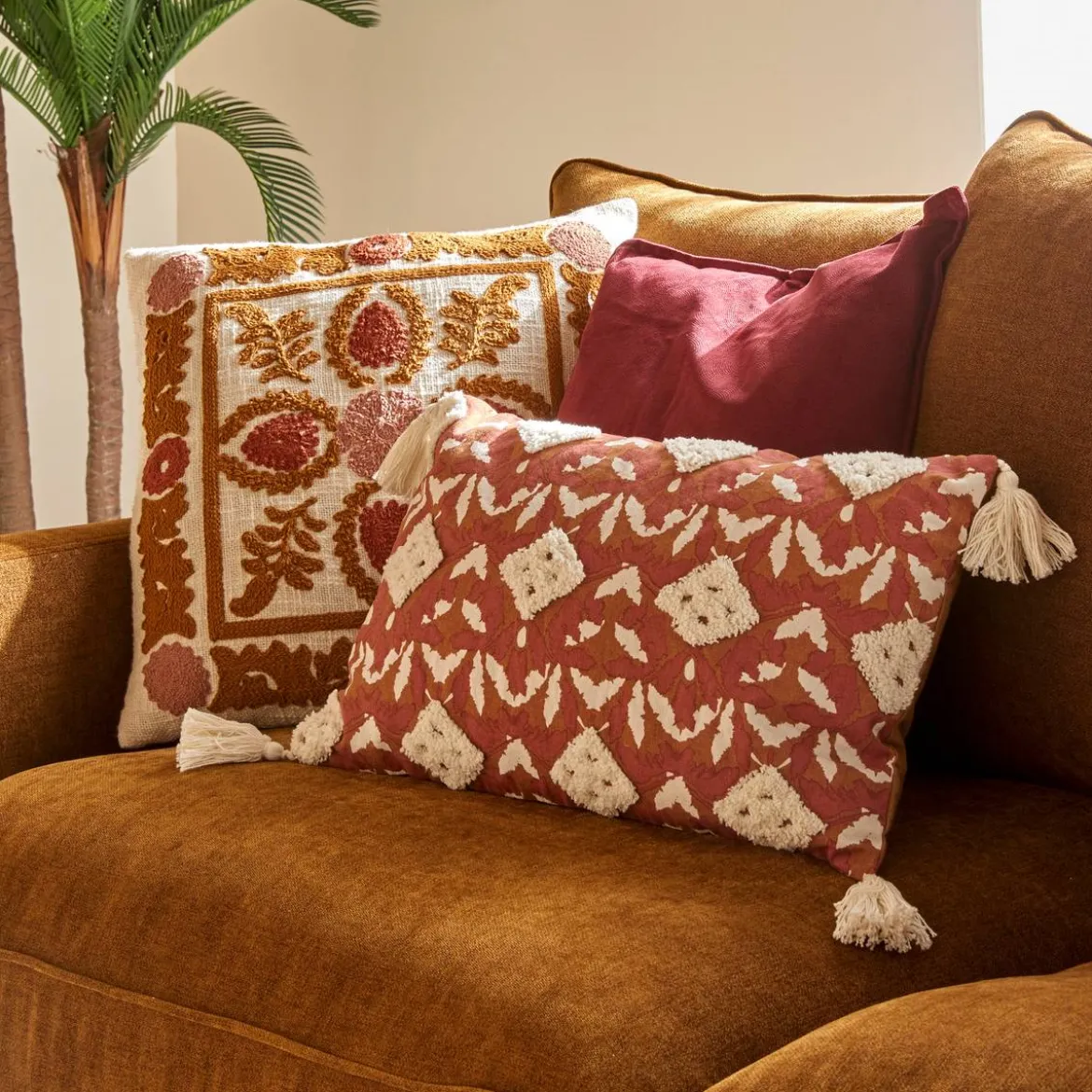 Housse de coussin "Sienna"