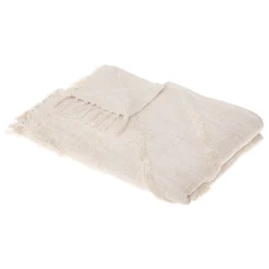 Jeté de lit "Inca", coton tufté