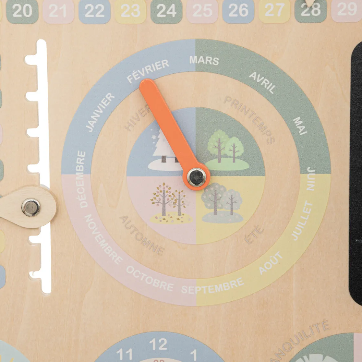 Jeu calendrier