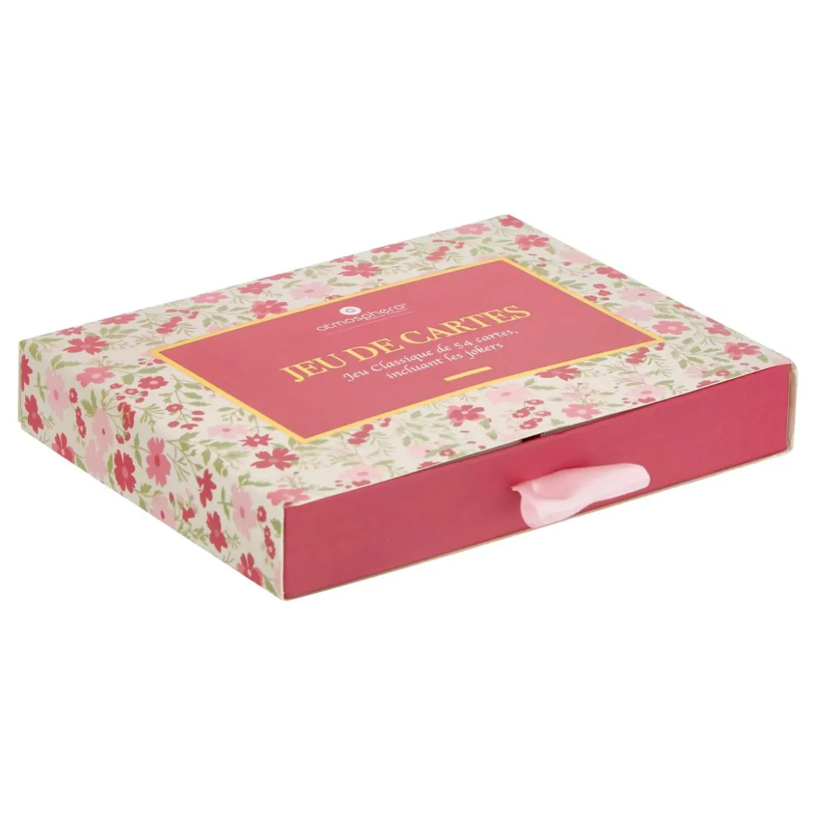 Jeu de cartes "Fleur de rose"