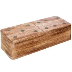 Jeu domino, manguier, 16x5 cm