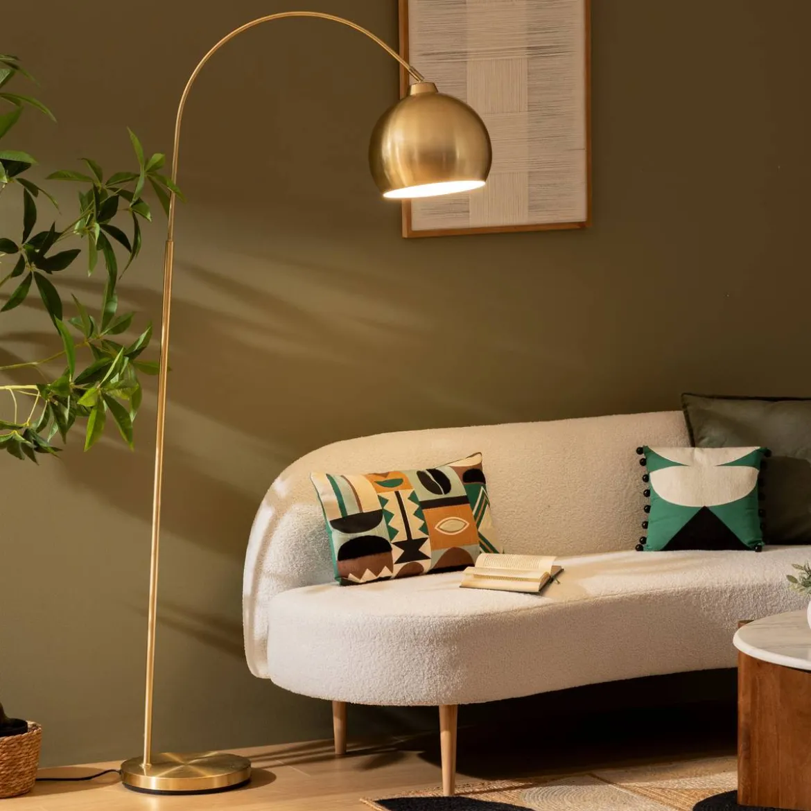 Lampadaire arc "Floris"