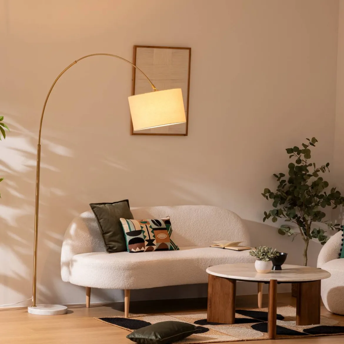 Lampadaire arc "Tilio"