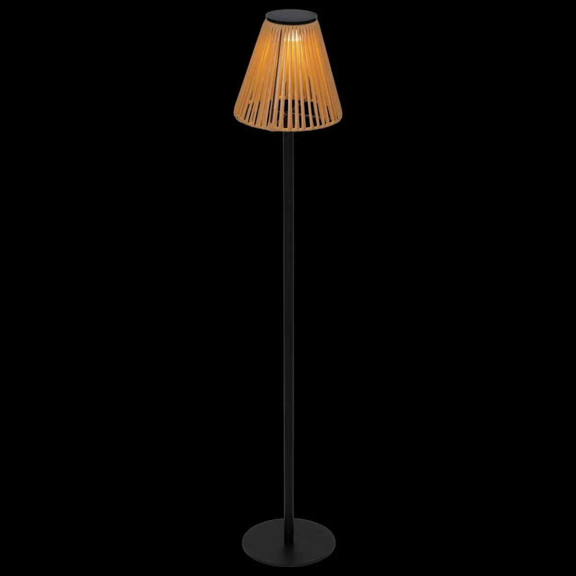 Lampadaire d'extérieur KESY solaire Beige