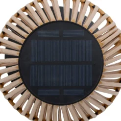 Lampadaire d'extérieur KESY solaire Beige