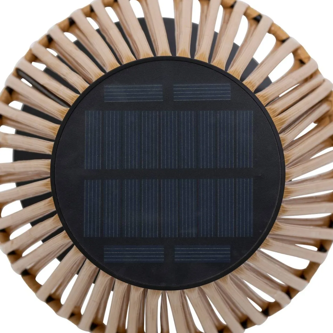 Lampadaire d'extérieur KESY solaire Beige