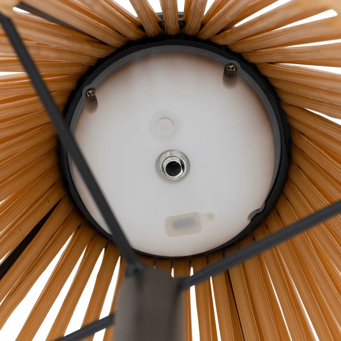 Lampadaire d'extérieur KESY solaire Beige
