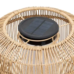 Lampadaire d'extérieur LOISE solaire Beige