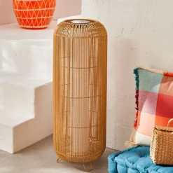 Lampadaire d'extérieur LOISE solaire Beige