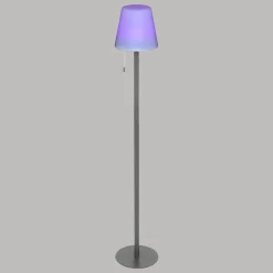 Lampadaire d'extérieur ZACK rechargeable USB Graphite