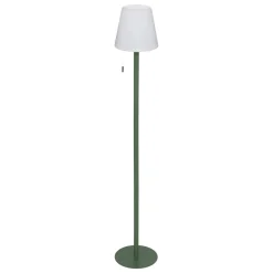 Lampadaire d'extérieur ZACK rechargeable USB Vert olive