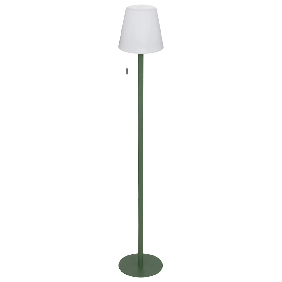 Lampadaire d'extérieur ZACK rechargeable USB Vert olive