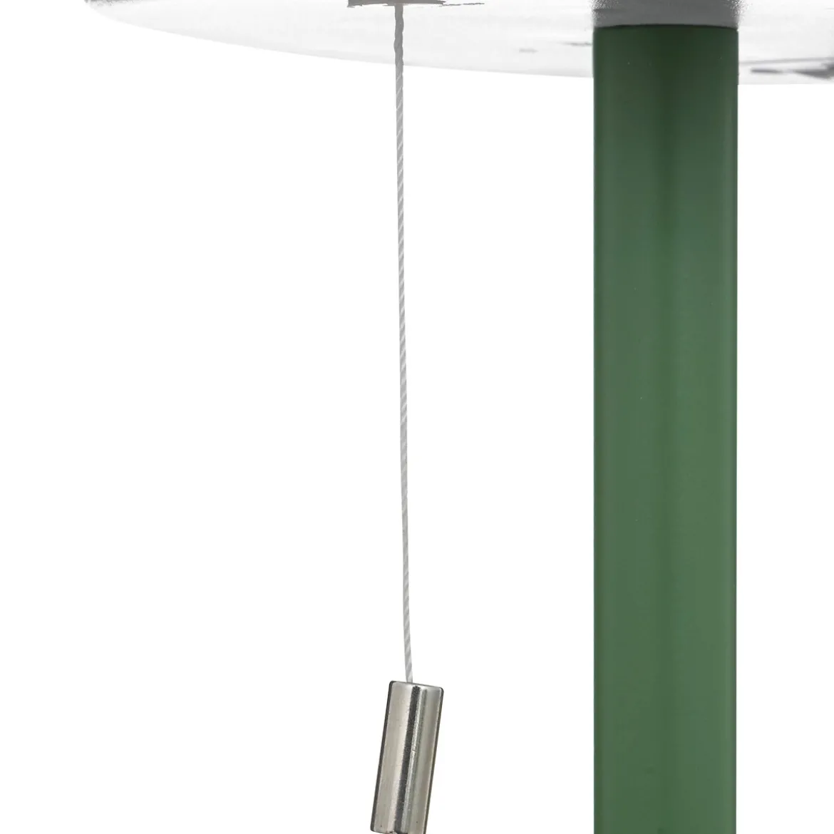 Lampadaire d'extérieur ZACK rechargeable USB Vert olive