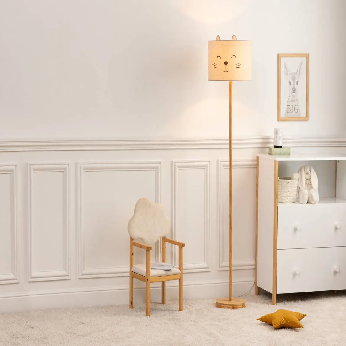 Lampadaire enfant chat "Felix"