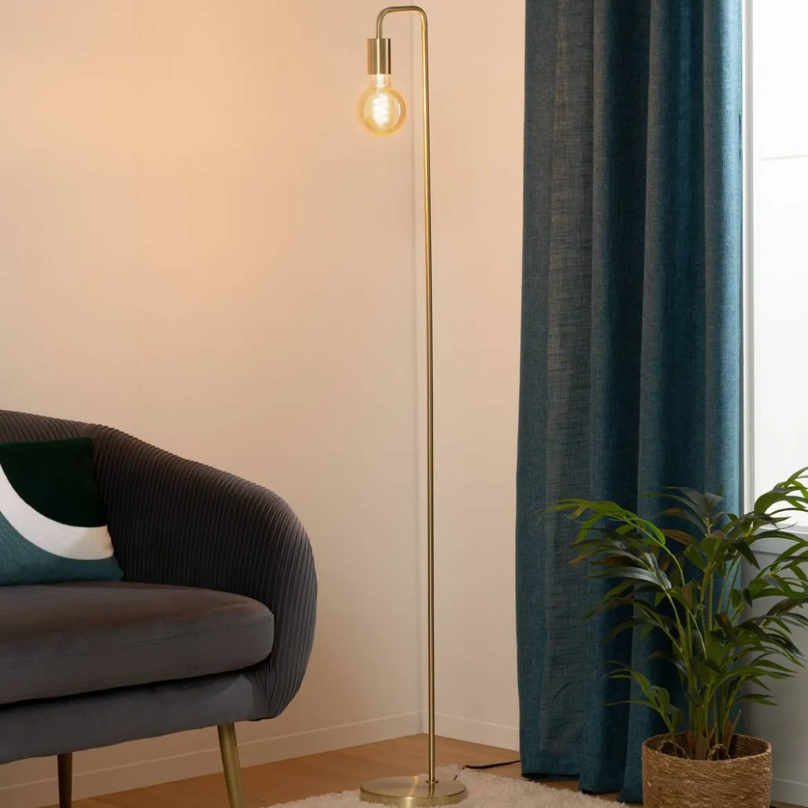Lampadaire "Keli", métal
