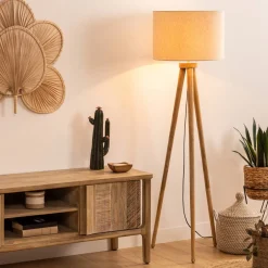 Lampadaire trépied 