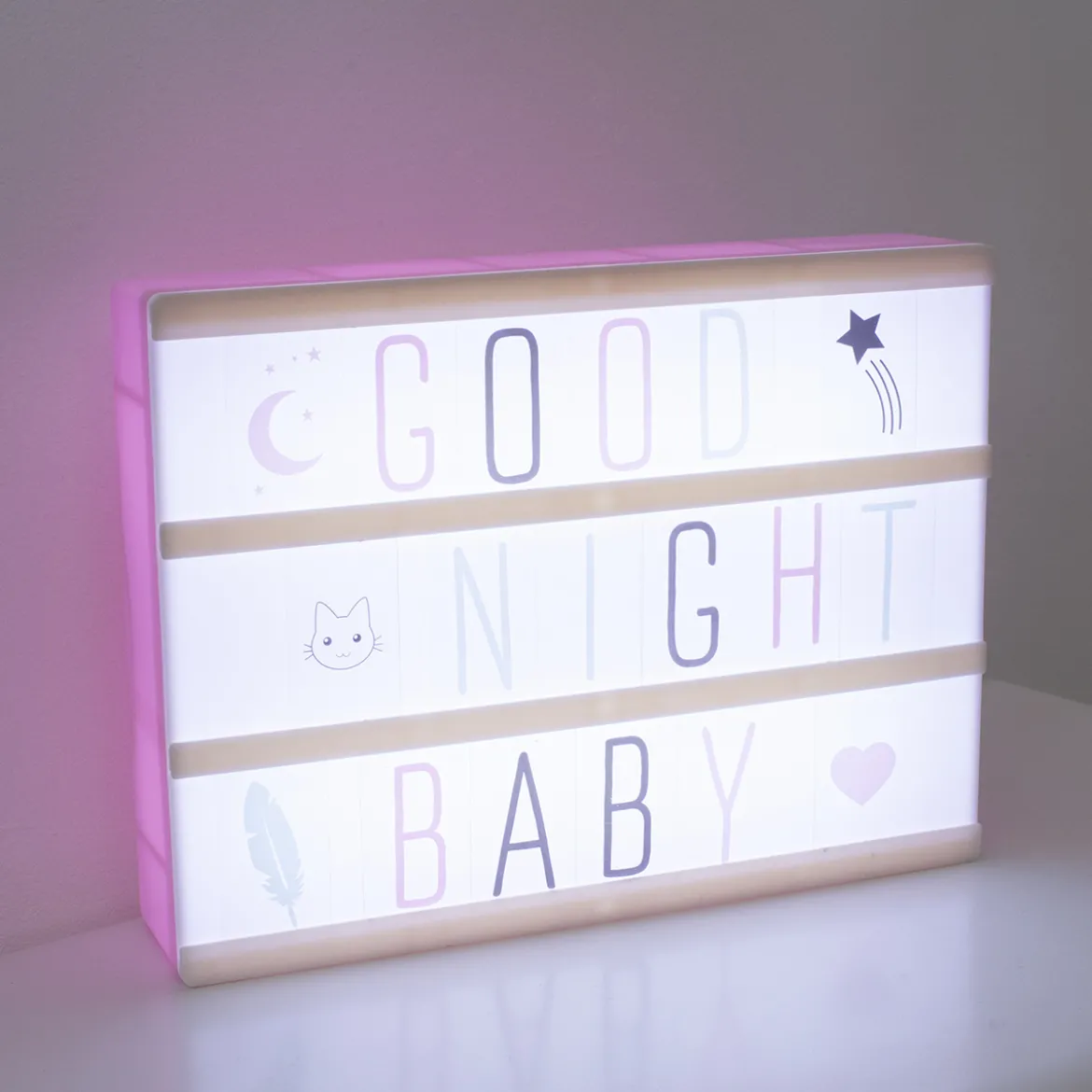 Lampe boîte lumineuse enfant