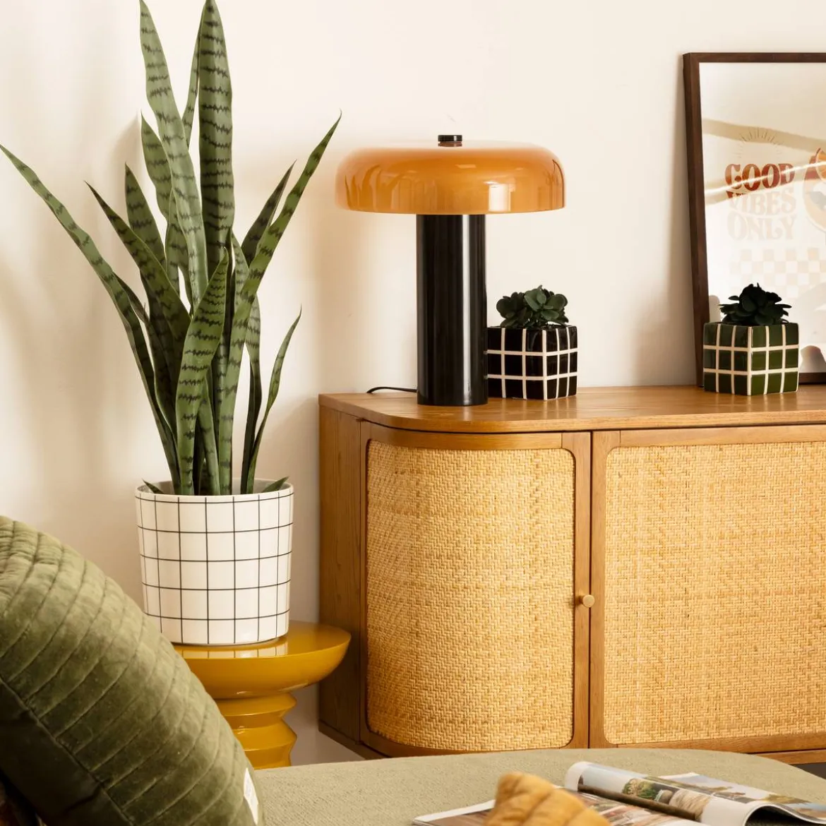 Lampe cylindrique "Jody"