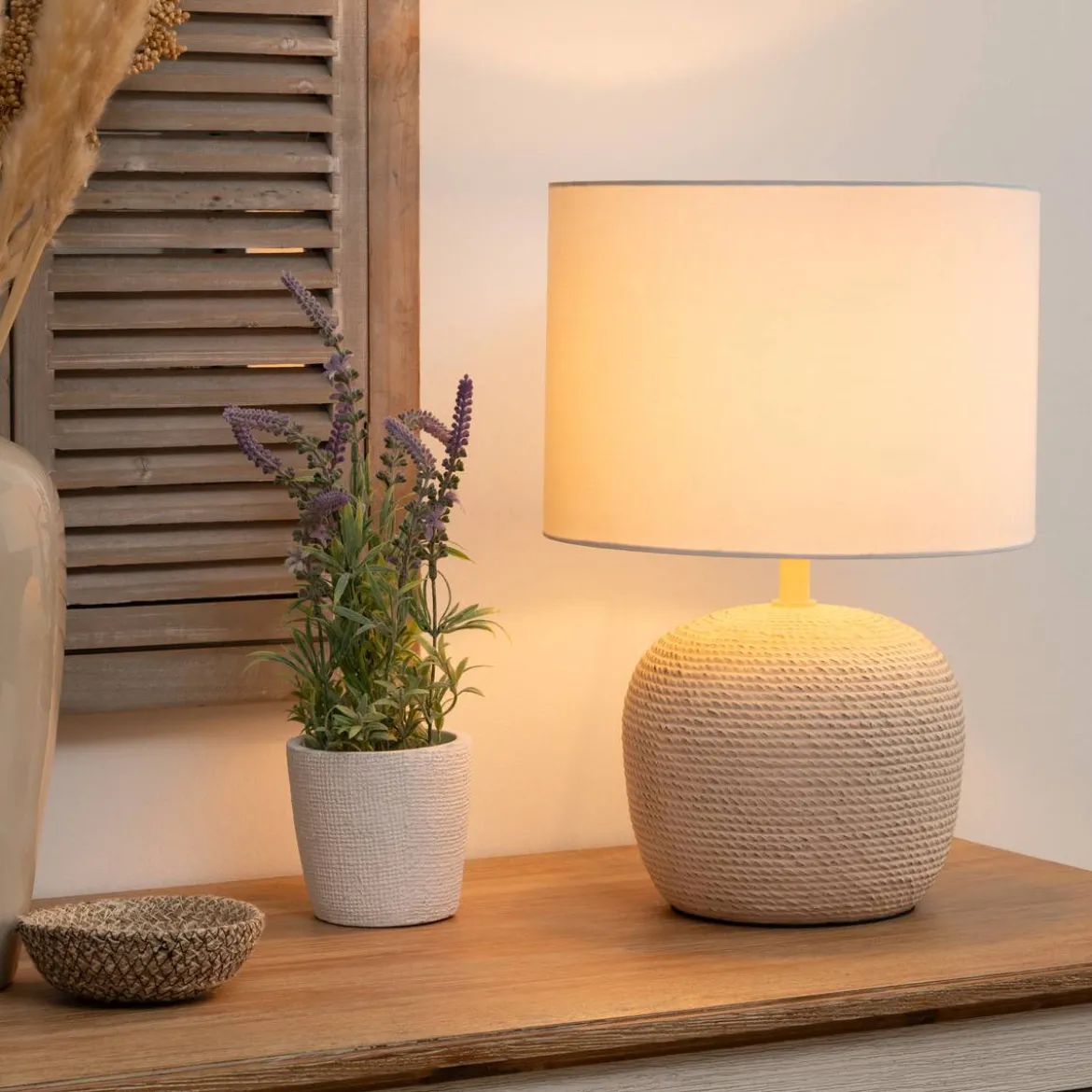 Lampe "Davia", céramique