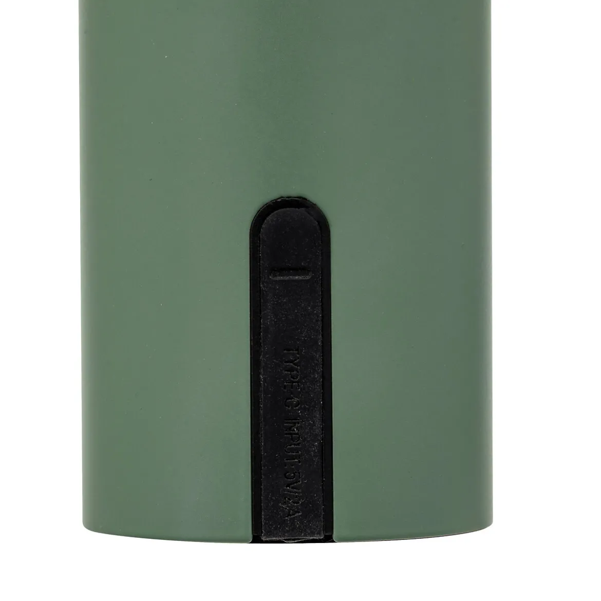 Lampe d'extérieur JANY rechargeable USB Vert olive & Noir