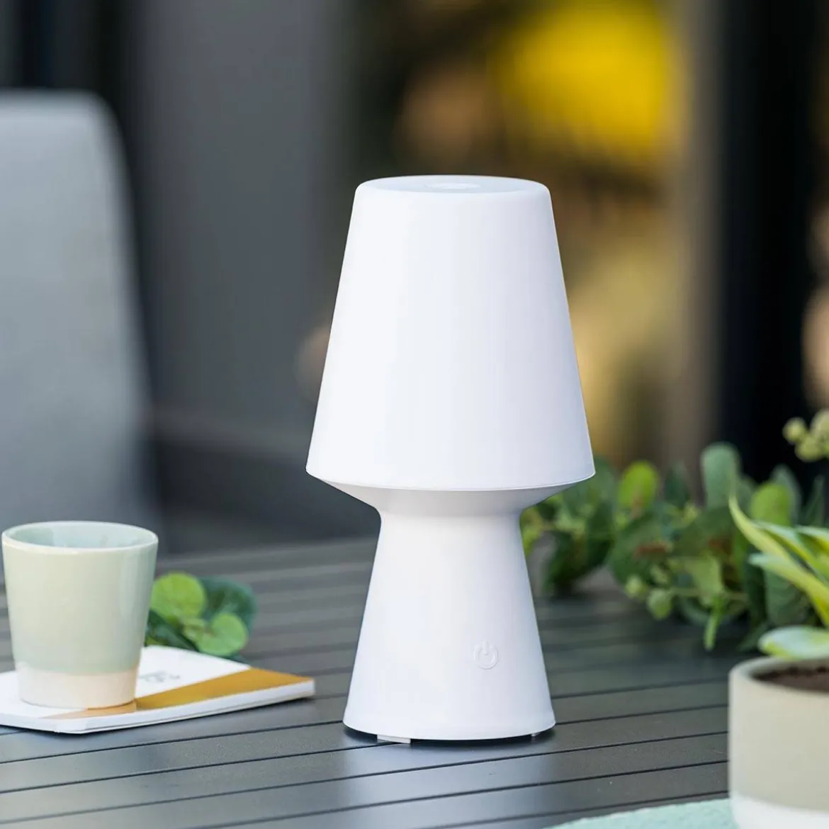 Lampe d'extérieur nomade LED WIZA Blanc