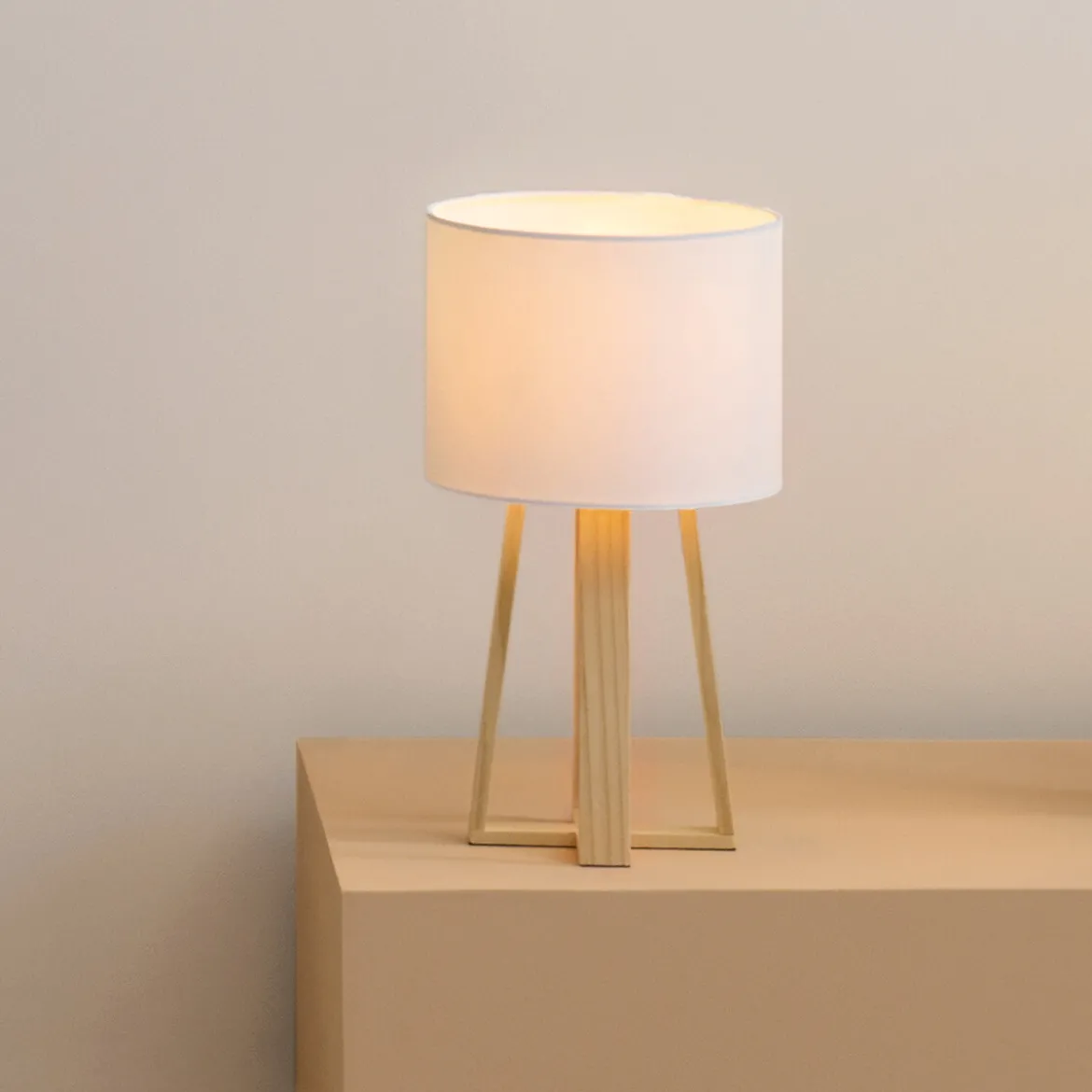 Lampe "Molu" bois