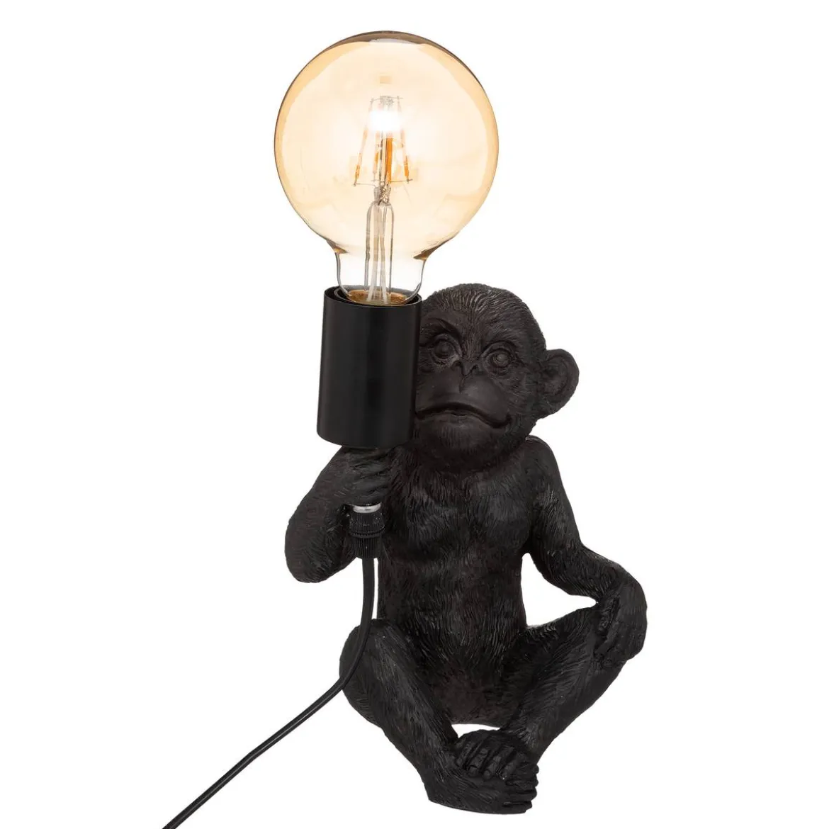 Lampe singe, résine