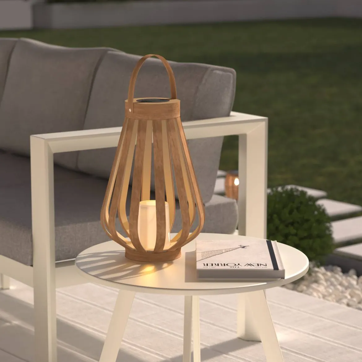 Lanterne d'extérieur ARIA Beige