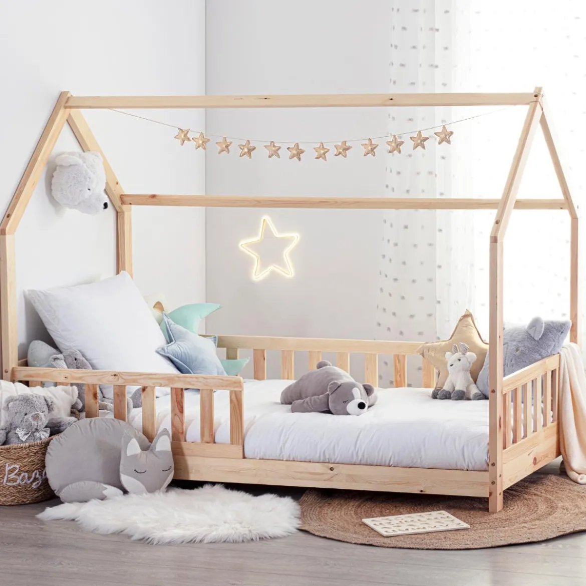 Lit cabane enfant "Bosco"