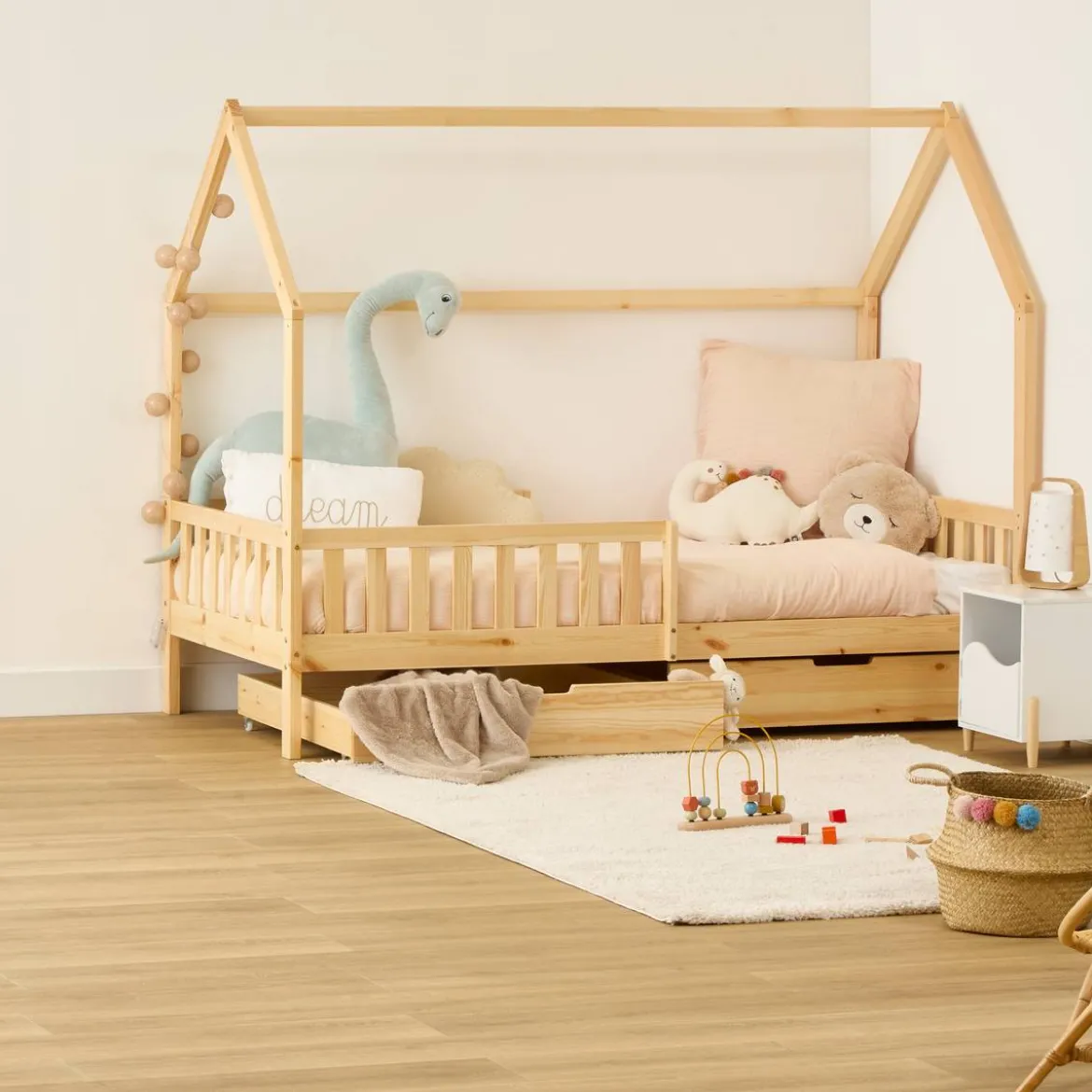 Lit cabane enfant "Bosco"