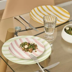 Lot de 6 Assiette plate  