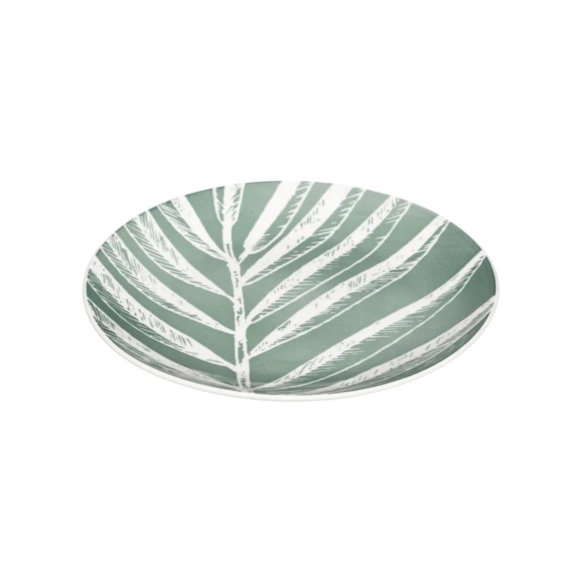 Lot de 6 assiettes à dessert "Green Harmony"