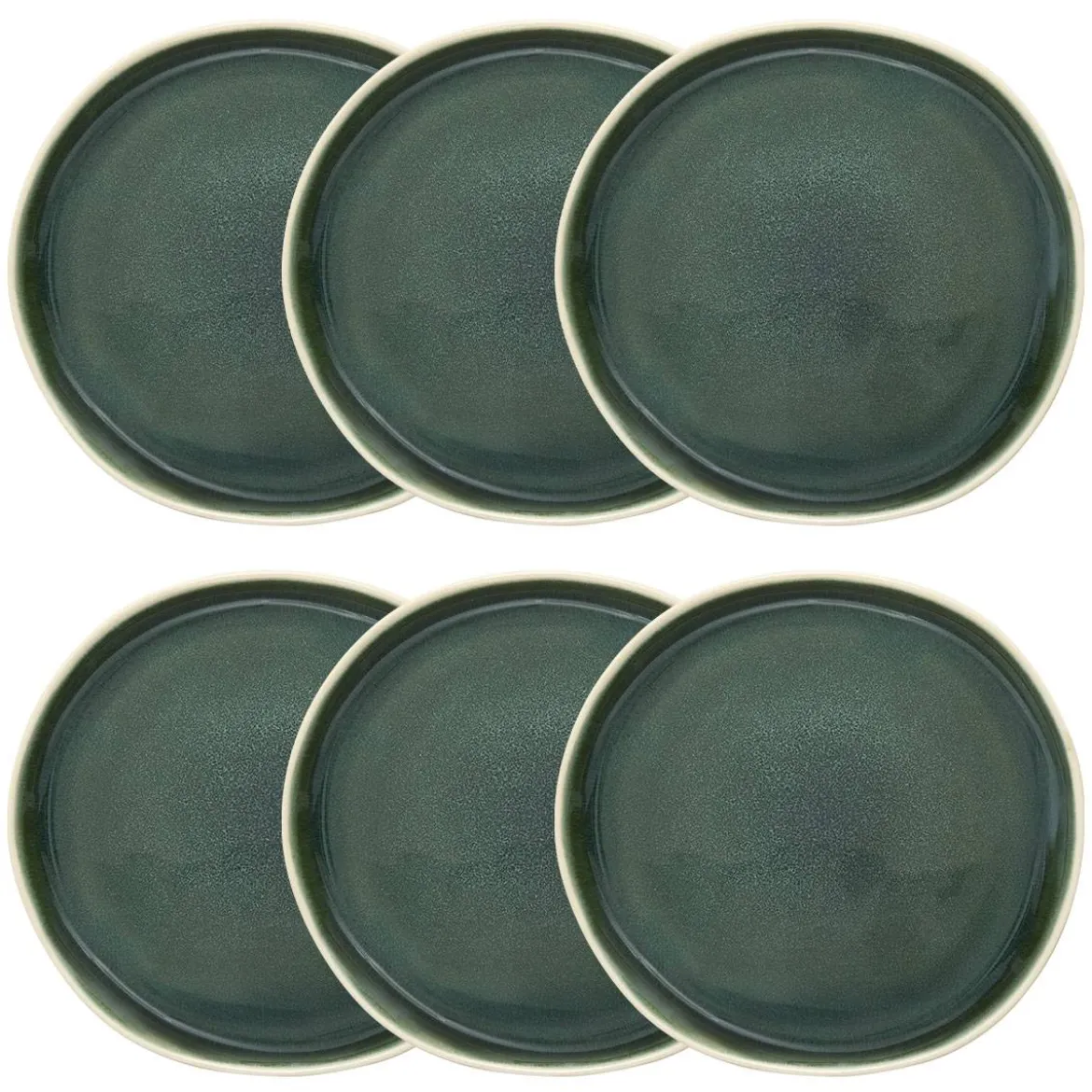 Lot de 6 assiettes à dessert "Wonja"
