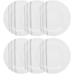 Lot de 6 assiettes à dessert 