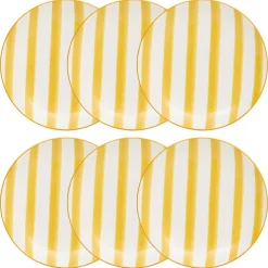 Lot de 6 assiettes à dessert