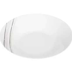 Lot de 6 assiettes creuses "Lignes"