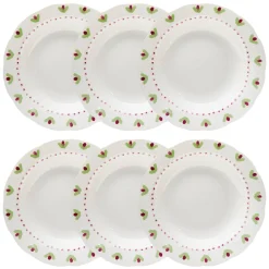 Lot de 6 assiettes creuses  