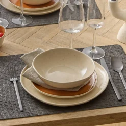 Lot de 6 assiettes creuses "Wonja"