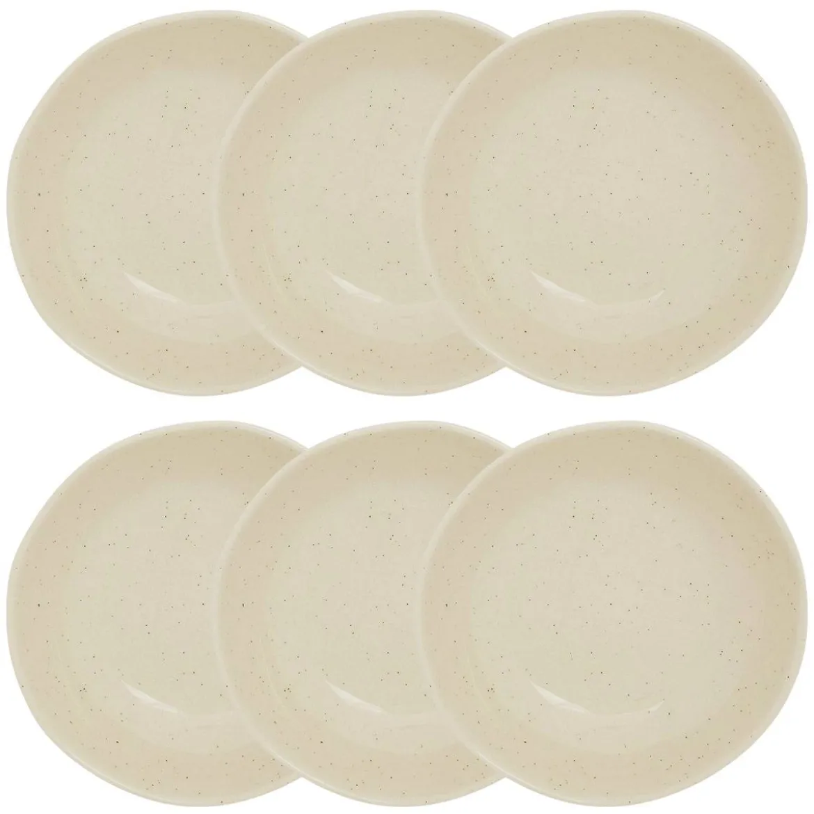 Lot de 6 assiettes creuses "Wonja"