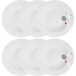 Lot de 6 assiettes creuses "Instant"