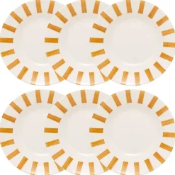 Lot de 6 assiettes creuses "Cheri"