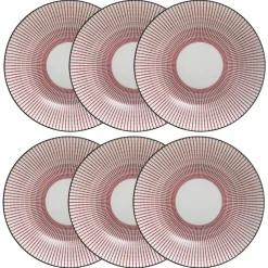 Lot de 6 assiettes creuses "Lunis"