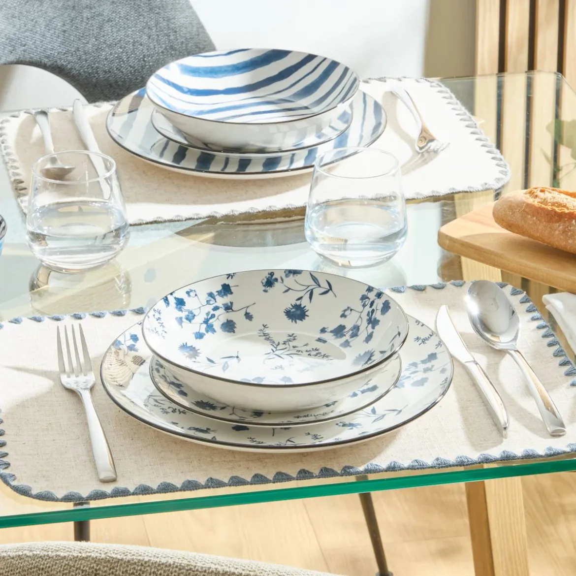 Lot de 6 assiettes creuses "Umami"
